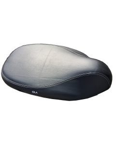 PREMIUM PU LEATHER DENIM THREAD SEAT COVER BLACK PLAIN 