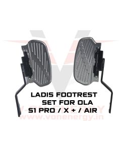 V-ON ENERGY Footrest Stand For Ola S1 Pro/x + / Air (Left+Right) Two Side Made Of Heavy Duty Iron Rod Flat Handle
