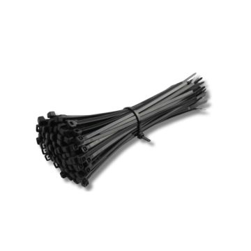 Front Black Cockpit tie ( pack of 100 )