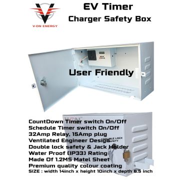 Ev charger safety Timer Box 